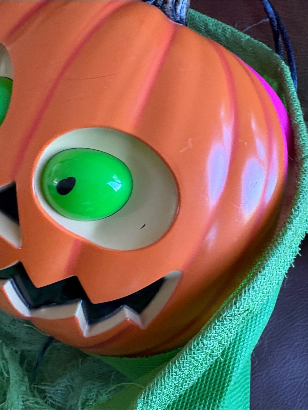 Halloween Hanging Pumpkin Scarecrow Decoration, 42 Inch - Picture 8 of 9